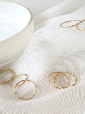 Be Light Recycled Gold Stacking Ring
