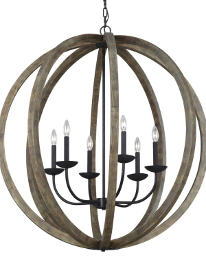 Allier Collection 6 - Light Pendant Chandelier