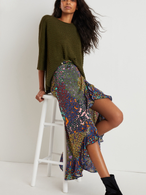 Nikita Embroidered Maxi Skirt