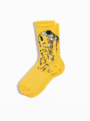Hotsox Klimt’s The Kiss Crew Sock