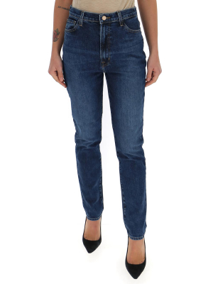 J Brand High-rise Slim Jeans