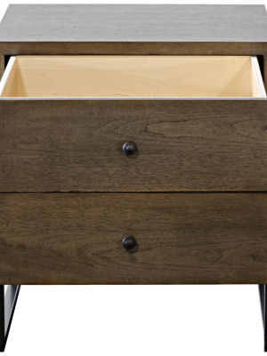 Sansa 2 Drawer Side Table