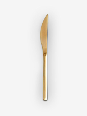 Due Ice Oro Dessert Knife