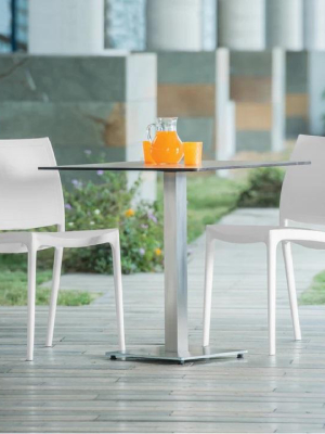 P'kolino Luna Modern Chair - White