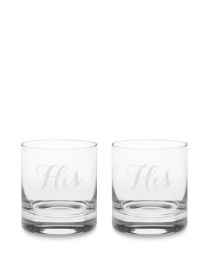 Schott Zwiesel His & His Double Old-fashioned Glasses, Set Of 2