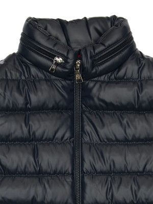 Moncler Enfant Logo Patch Down Jacket