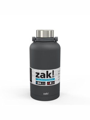 Zak Designs! 64oz Double Wall Stainless Steel Growler - Dark Gray