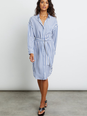 Ames Dress - Turin Stripe