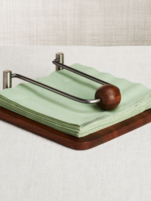 Boyd Acacia Wood Napkin Holder