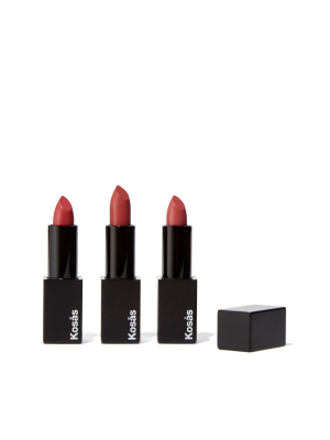 Color Trifecta: Weightless Lip Color Trio