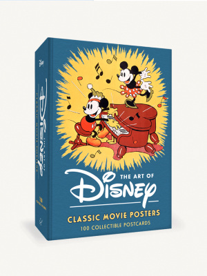 The Art Of Disney: Classic Movie Posters100 Postcards