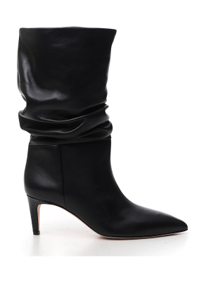 Paris Texas Ruched Mid-calf Boots