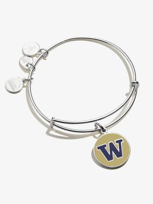 University Of Washington Logo Charm Bangle