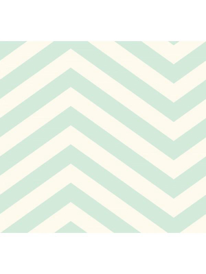 Jamaica Chevron Wallpaper In Aqua From The Tortuga Collection By Seabrook Wallcoverings