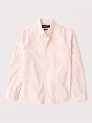 Super Slim Poplin Shirt