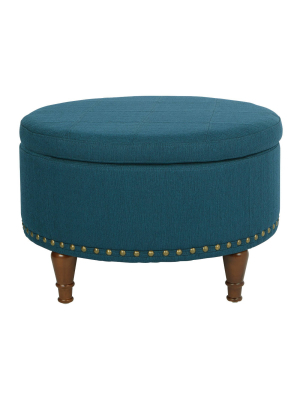 Alloway Storage Ottoman - Osp Home Furnishings