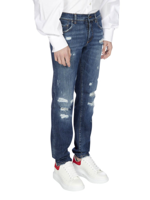 Dolce & Gabbana Distressed Jeans