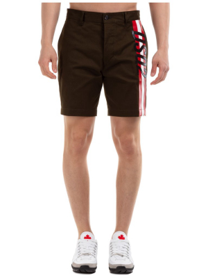 Dsquared2 Logo Stripe Shorts