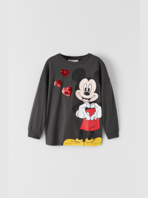 Mickey Mouse © Disney Sequin T-shirt