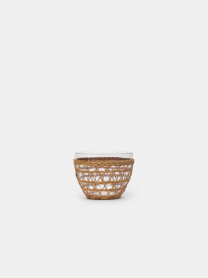 Rattan Cage Salad Bowl