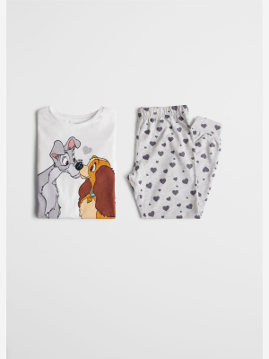 Lady And The Tramp Long Pajamas