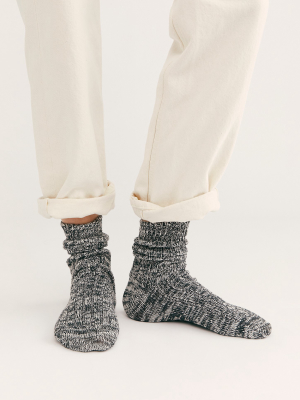 Organic Hemp Ribbed Socks