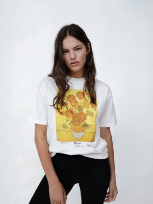 Van Gogh Sunflowers T-shirt