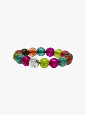 Tourmaline & Topaz Ribbon Lifesaver™ Boheme Beaded Bracelet