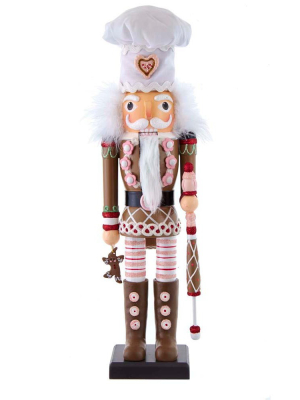 Kurt Adler 17" Hollywood Gingerbread Nutcracker