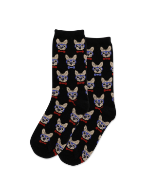 Kid's Smart Frenchie Crew Socks