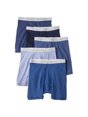 Hanes Men's 5pk Boxer Briefs - Colors May Vary