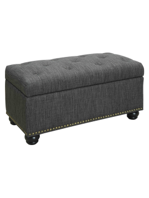 7th Avenue Storage Ottoman - Johar Furniture