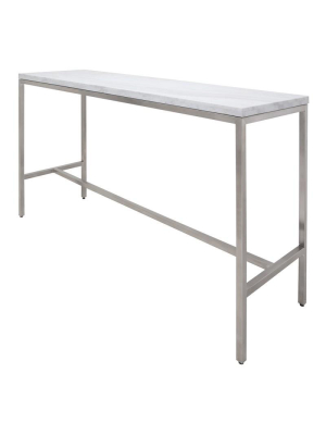 Nuevo Verona Bar Table - White