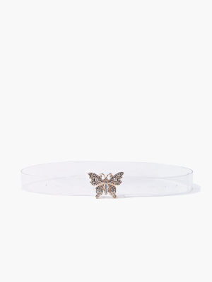 Butterfly Vinyl Waist Belt