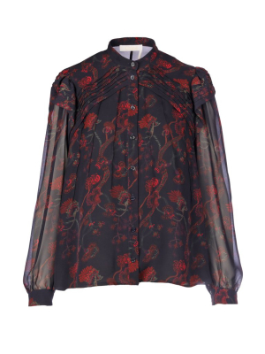 Chloé Floral Printed Blouse