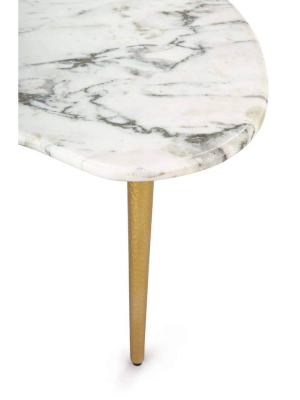 Regina Andrew Jagger Marble Cocktail Table