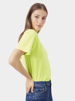 Classic Organic Tee - Soft Yellow