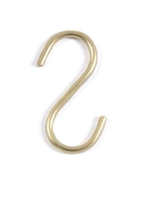 Set Of 12 Luna S Hook - Gold - Shiraleah