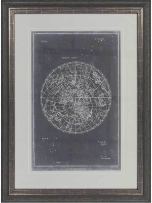 Midnight Astronomy Chart I Print