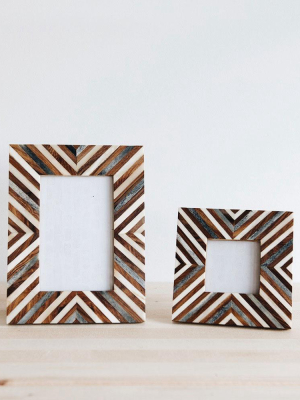 Wood Grain Picture Frame