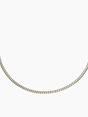 Men's Silver Twisted Chain