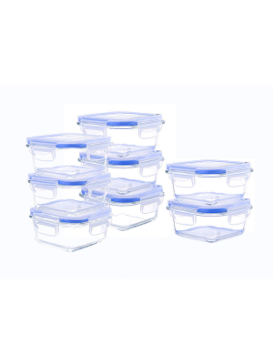 Kinetic Go Green Elements Square Food Storage Container Set - 27oz