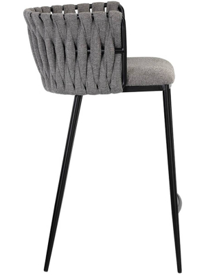 Sarai Counter Stool, Belfast Koala Grey