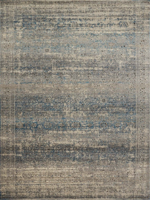 Millennium Rug In Grey & Blue By Loloi