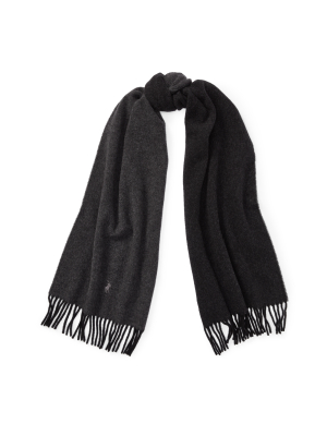 Fringe Wool Scarf