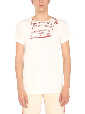 Maison Margiela Graphic Printed T-shirt