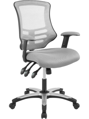 Christina Mesh Office Chair Gray