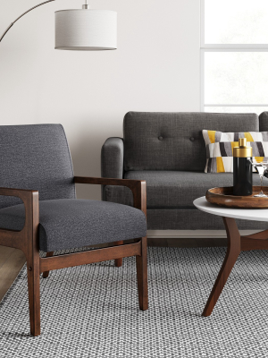 Peoria Wood Armchair Gray - Project 62™