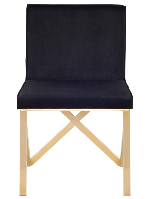 Nuevo Talbot Dining Chair - Black