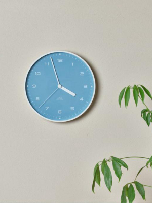 Aira Light Blue Clock